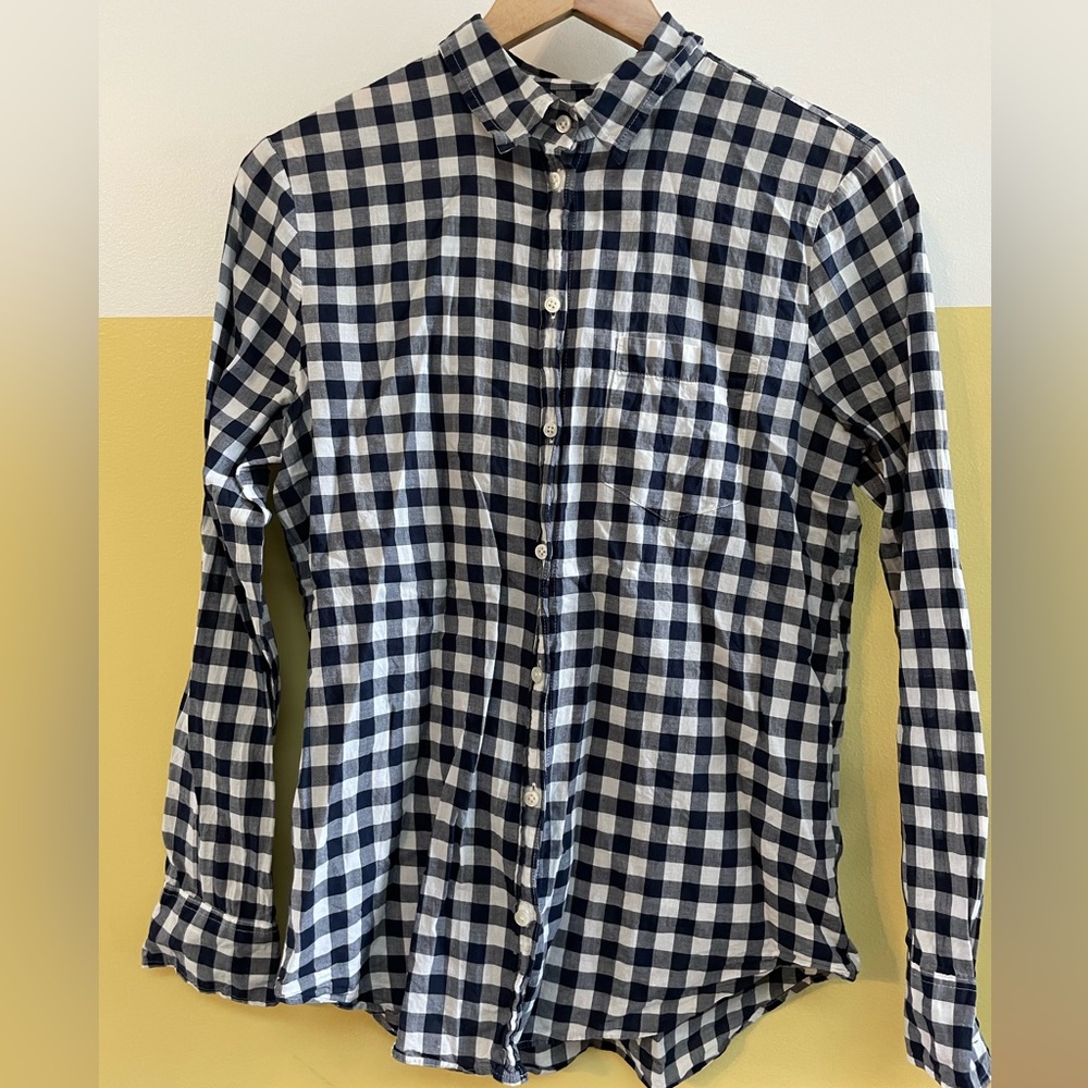 J Crew Womens M Button Down Shirt